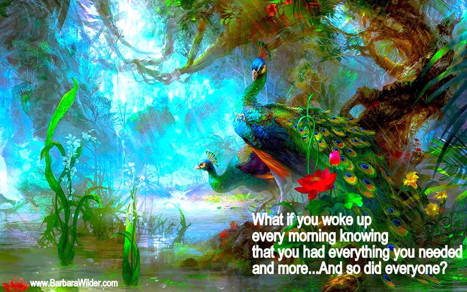 What if you woke up every morning knowing that you had everything you needed and more...and so did everyone?